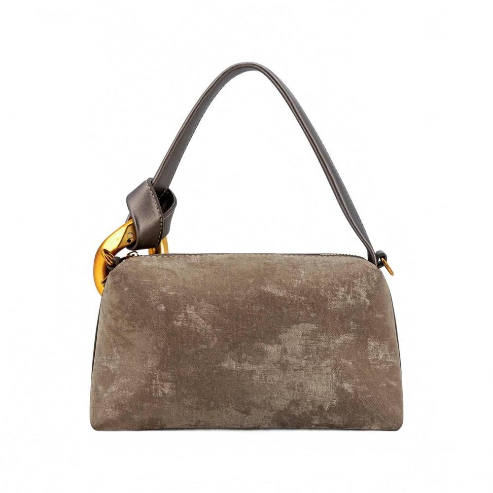 NEW LIKE DREAMS women's elara braided crossbody bag in taupe